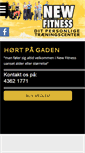 Mobile Screenshot of newfitness.dk